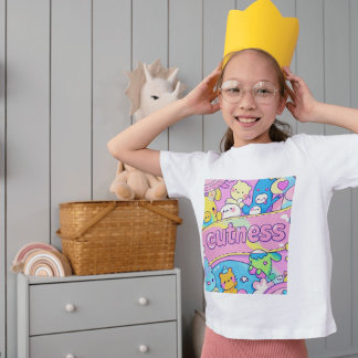 "Cuteness Overload Mug – Kawaii Cartoon Friends" Baby T-Shirt
