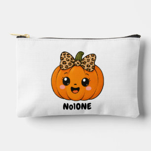 CuteOrange Little Pumpkin Halloween Customise Name Accessory Pouch