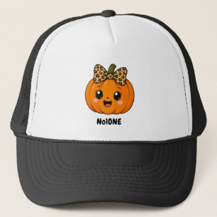 CuteOrange Little Pumpkin Halloween Customise Name Trucker Hat