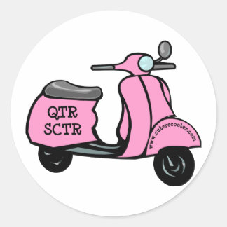Cuter Scooter Sticker