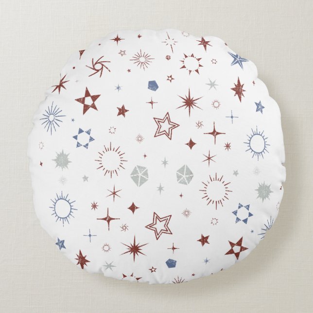 cuter stars round cushion (Front)