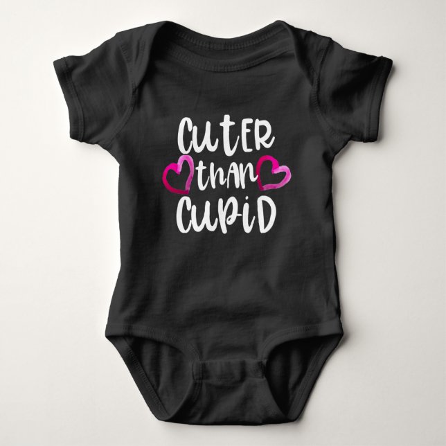 Cuter than Cupid Baby Bodysuit (Front)
