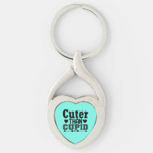 Cuter Than Cupid Key Ring