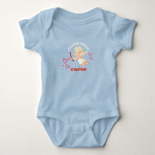 Cuter Than Cupid Valentine's Day Baby Bodysuit
