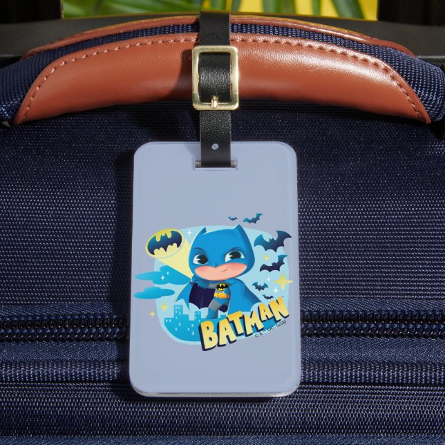 Cuter Than Cute Batman Luggage Tag (Front Insitu 2)