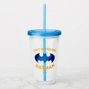 Cuter Than Cute Tiny & Tough Batman Acrylic Tumbler