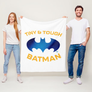 Cuter Than Cute Tiny & Tough Batman Fleece Blanket