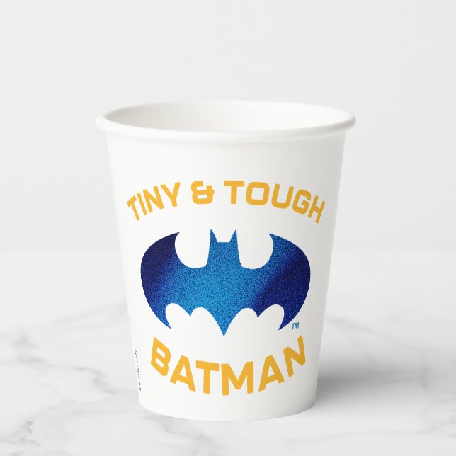 Cuter Than Cute Tiny & Tough Batman Paper Cups (Front)