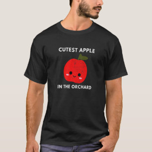 Cutest Apple in Orchard Apple Farmer Loves Apples T-Shirt