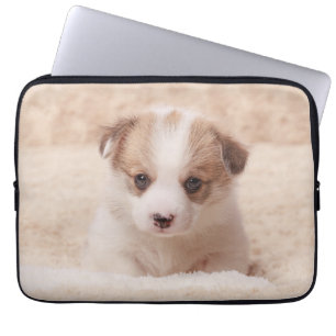 Cutest Baby Animals   Baby Corgi Laptop Sleeve