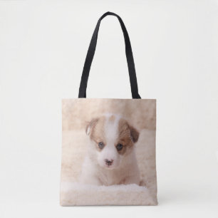 Cutest Baby Animals   Baby Corgi Tote Bag