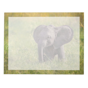 Cutest Baby Animals Baby Elephant Kenya Africa Notepad