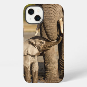 Cutest Baby Animals Baby Elephant & Mama iPhone 13 Case