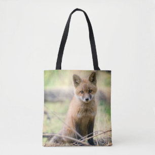 Cutest Baby Animals Baby Fox Tote Bag