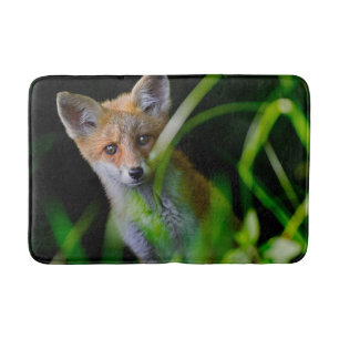 Cutest Baby Animals   Baby Red Fox Bath Mat