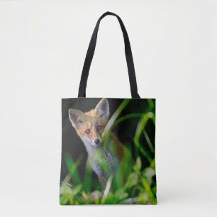 Cutest Baby Animals Baby Red Fox Tote Bag