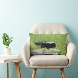 Cutest Baby Animals   Baby Skunk Lumbar Cushion