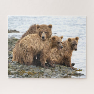 Cutest Baby Animals   Bear & Cubs Jigsaw Puzzle
