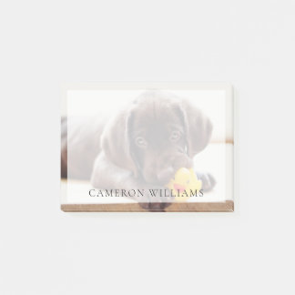 Cutest Baby Animals | Chocolate Labrador Puppy Post-it Notes