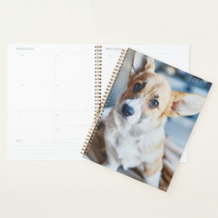 Cutest Baby Animals Corgi Head Tilt Planner
