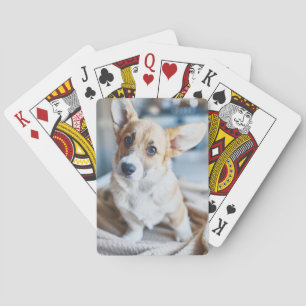 Cutest Baby Animals Corgi Head Tilt Playing Cards