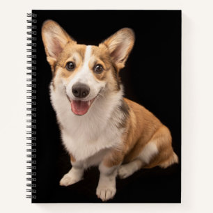 Cutest Baby Animals   Corgi Puppy Smile Notebook