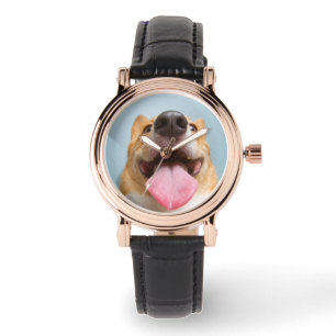 Cutest Baby Animals Corgi Tongue Watch