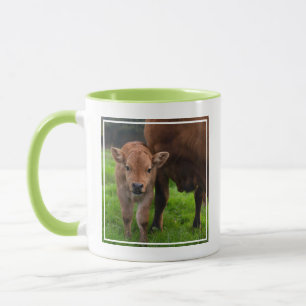 Cutest Baby Animals   Cow & Calf Mug
