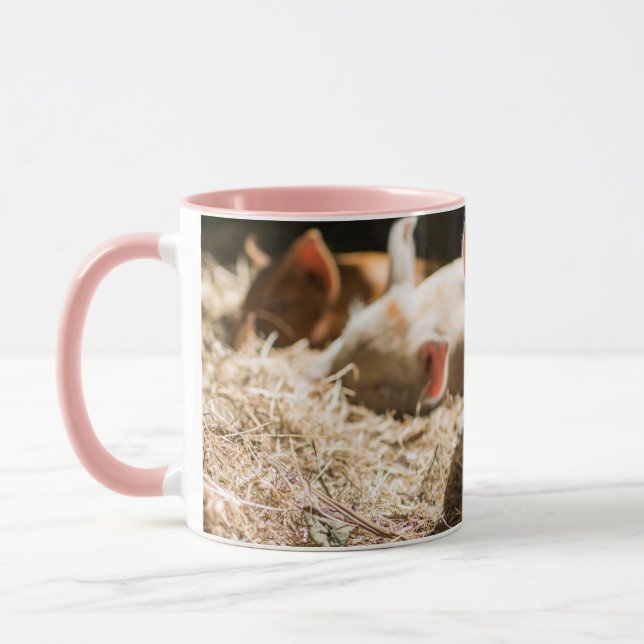 Cutest Baby Animals | Cute Baby Piglet Mug (Left)