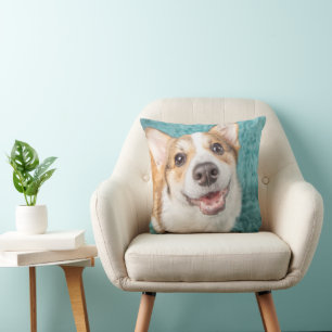 Cutest Baby Animals   Cute Corgi Puppy Smile Cushion
