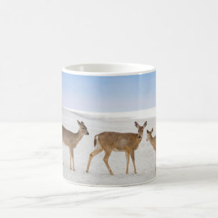 Cutest Baby Animals Deer at the Beach Coffee Mug