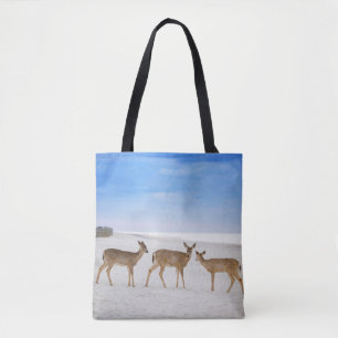 Cutest Baby Animals   Deer at the Beach Tote Bag