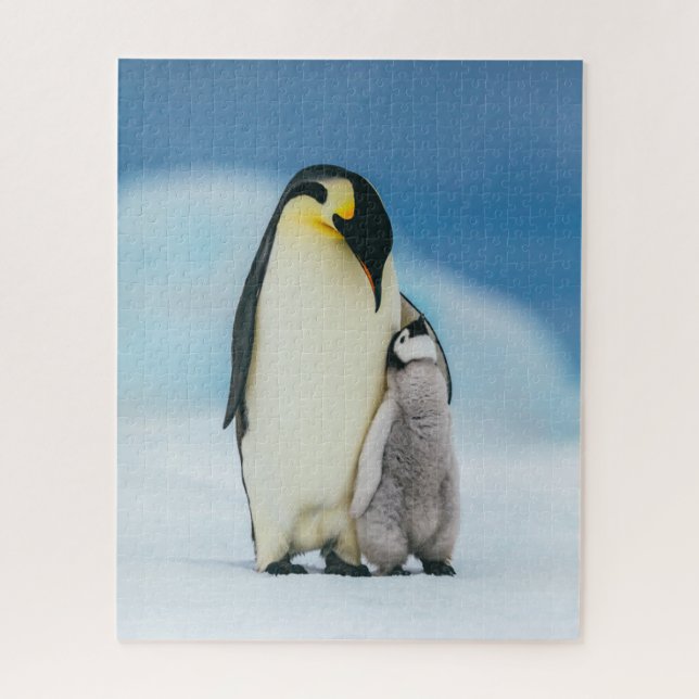 Cutest Baby Animals | Emperor Penguin Chick Jigsaw Puzzle (Vertical)