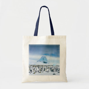 Cutest Baby Animals   Emperor Penguin Colony Tote Bag