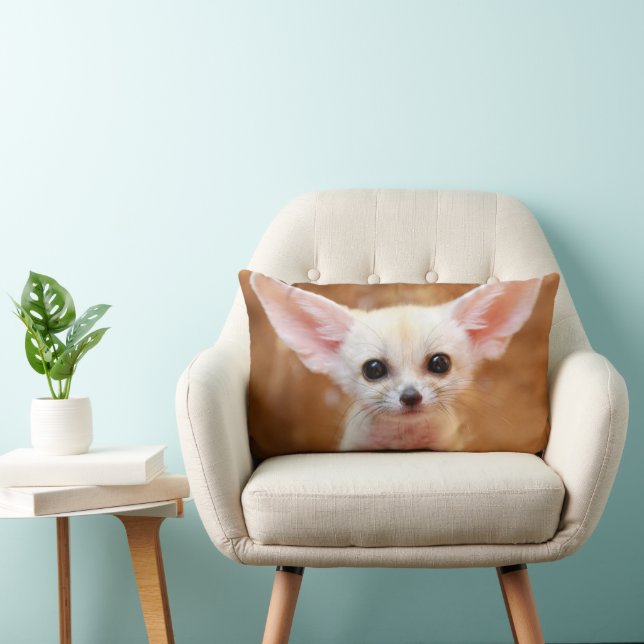 Cutest Baby Animals | Fennec Fox Lumbar Cushion (Chair)