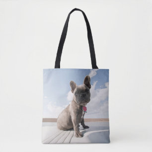 Cutest Baby Animals   French Bulldog Boating Tote Bag