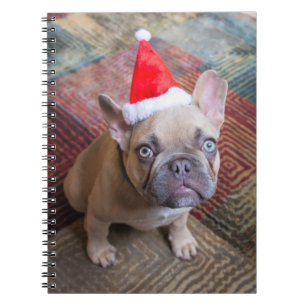 Cutest Baby Animals   French Bulldog Christmas Notebook
