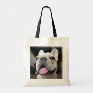 Cutest Baby Animals   French Bulldog Face Tote Bag