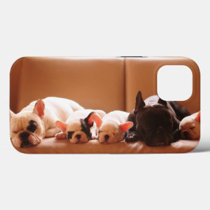 Cutest Baby Animals French Bulldog Family iPhone 13 Case