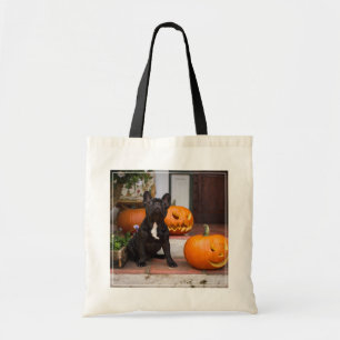 Cutest Baby Animals French Bulldog Halloween Tote Bag