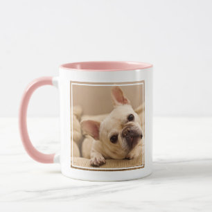 Cutest Baby Animals   French Bulldog Head Tilt Mug