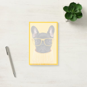 Cutest Baby Animals French Bulldog Sunglasses Post-it Notes