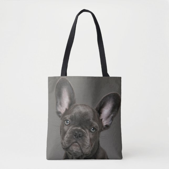 Cutest Baby Animals | French Bulldog Tote Bag (Front)