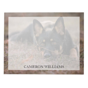 Cutest Baby Animals   German Shepherd Puppy Notepad