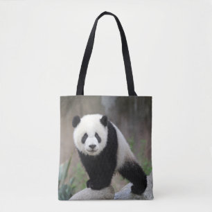 Cutest Baby Animals Giant Panda Baby Tote Bag