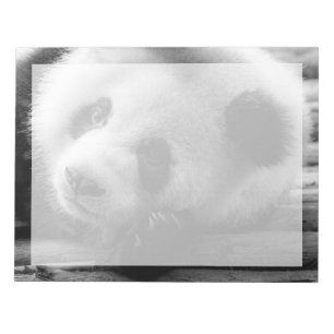Cutest Baby Animals Giant Panda Bear Cub Notepad