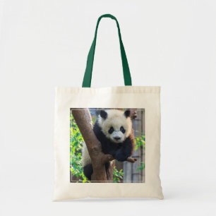 Cutest Baby Animals Giant Panda Cub Tote Bag