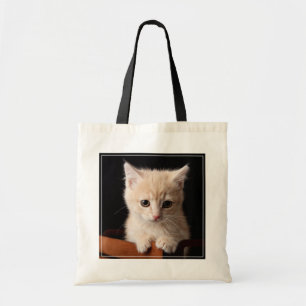 Cutest Baby Animals Ginger Kitten Tote Bag