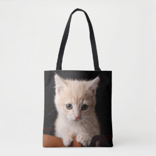 Cutest Baby Animals   Ginger Kitten Tote Bag