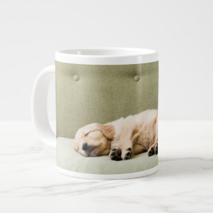 Cutest Baby Animals   Golden Retriever Puppy 2 Large Coffee Mug
